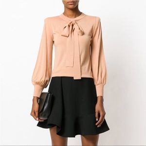 🎥 Guilty Party TV Show Chloé bow-tie knit sweater